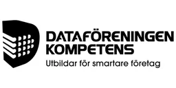 D DATAFÖRENINGEN KOMPETENS Utbildar för smartare företag – varumärkesbild för DF Kompetens Aktiebolag
