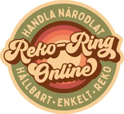 Reko-Ring Online - HANDLA NÄRODLAT HÅLLBART ENKELT REKO – varumärkesbild för REKO:JAR AB