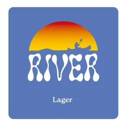RIVER Lager – varumärkesbild för Aktiebolaget Åbro Bryggeri