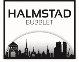 HALMSTAD BUBBLET – varumärkesbild för VinTillMat i Väst AB