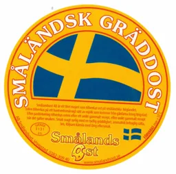 SMÅLÄNDSK GRÄDDOST, Smålands Ost – varumärke, Gäsene Mejeriförening Ekonomisk förening