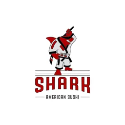 SHARK AMERICAN SUSHI – varumärkesbild för Uncle Shark AB