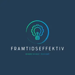 FRAMTIDSEFFEKTIV ERFARENHET OCH ENERGI - FÖR ER FRAMÅT – varumärkesbild för Framtidseffektiv AB