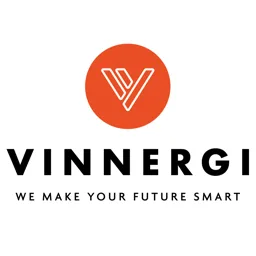 V VINNERGI WE MAKE YOUR FUTURE SMART – varumärkesbild för Vinnergi AB