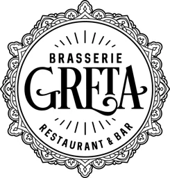 BRASSERIE GRETA RESTAURANT & BAR – varumärkesbild för Aktiebolaget Brasserie Greta