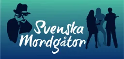 Svenska Mordgåtor – varumärkesbild för Mysteriefabriken AB