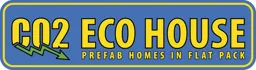 CO2 ECO HOUSE PREFAB HOMES IN FLAT PACK – varumärkesbild för CO2 MILJÖHUS i Skandinavien AB