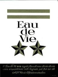 Eau de Vie I Eau de Vie ingår fransk eau de vie de vin som importerats och lagrats på fat av ek AB Vin & Spritcentralen – varumärkesbild för The Absolut Company Aktiebolag