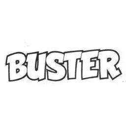 BUSTER – varumärkesbild för EGMONT STORY HOUSE AB
