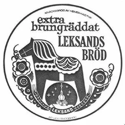 KNÄCKEBRÖD AV HEMBAKAD TYP extra brungräddat LEKSANDS BRÖD LEKSAND AB LEKSANDSBRÖD – varumärkesbild för Leksands Knäckebröd AB