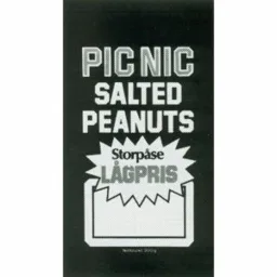 PIC NIC SALTED PEANUTS Storpåse LÅGPRIS – varumärkesbild för Orkla Snacks Sverige AB