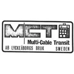 MCT Multi-Cable Transit AB LYCKEÅBORGSBRUK SWEDEN – varumärke, MCT Brattberg Aktiebolag