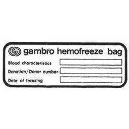 gambro hemofreeze bag GG – varumärkesbild för Gambro Lundia AB