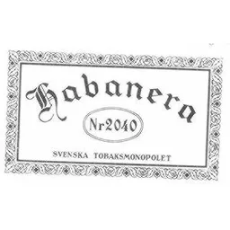 HABANERA NR 2040 – varumärkesbild för Swedish Match North Europe AB