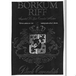 BORKUM RIFF – varumärkesbild för Swedish Match North Europe AB