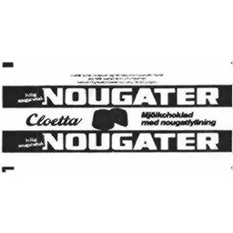 NOUGATER Cloetta NOUGATER Mjölkchoklad med nougatfyllning – varumärkesbild för Cloetta AB
