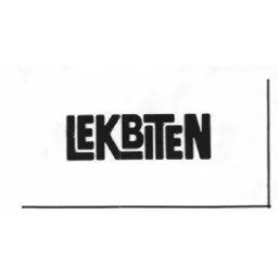 LEKBITEN – varumärkesbild för Åkerbloms Universitetsbokhandel Aktiebolag
