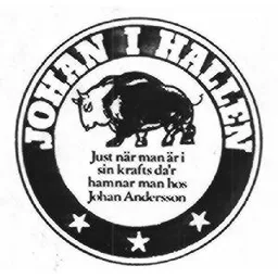 JOHAN I HALLEN Just när man är i sin krafts da'r hamnar man hos Johan Andersson – varumärke, Johan i Hallen & Bergfalk AB