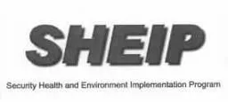 SHEIP Security Health and Environment Implementation Program – varumärkesbild för P-Gruppen Holding AB