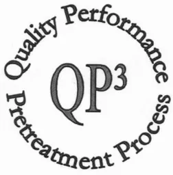 QP3 Quality Performance Pretreatment Process – varumärkesbild för Ytteknik QP3 Aktiebolag