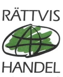 RÄTTVIS HANDEL – varumärkesbild för ORGANISATIONEN FAIR TRADE ÅTERFÖRSÄLJARNA
