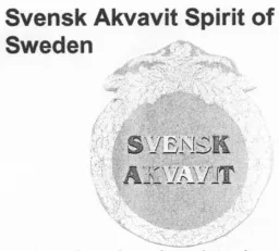 Svensk Akvavit Spirit of Sweden – varumärkesbild för Spirit of Sweden Eftr. AB