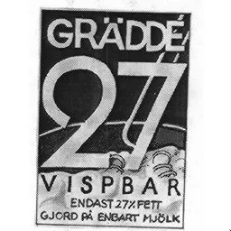 GRÄDDE 27 – varumärkesbild för Skånemejerier AB