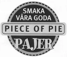 SMAKA VÅRA GODA PIECE OF PIE PAJER – varumärkesbild för KåKå Aktiebolag