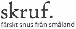 skruf. färskt snus från småland – varumärkesbild för Skruf Snus AB