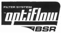 FILTER SYSTEM optiflow BY BSR – varumärkesbild för BSR Svenska AB