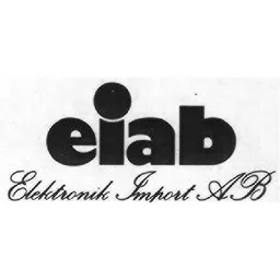 EIAB ELEKTRONIK IMPORT AB – varumärkesbild för Eiab Elektronik Import Aktiebolag