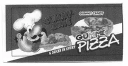 GUMMI PIZZA GUMMY ZONE GUMMI CANDY – varumärkesbild för Candit AB