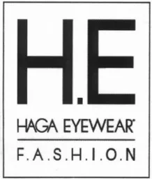 H.E HAGA EYEWEAR F.A.S.H.I.O.N – varumärkesbild för Haga Optik Aktiebolag