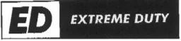 ED EXTREME DUTY – varumärkesbild för Front Equipment AB
