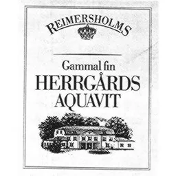 REIMERSHOLMS Gammal fin HERRGÅRDS AQUAVIT – varumärkesbild för The Absolut Company Aktiebolag