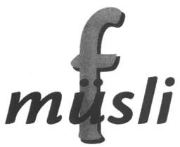 f müsli – varumärkesbild för Lantmännen Cerealia AB