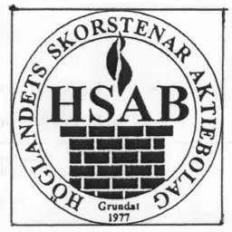 HSAB HÖGLANDETS SKORSTENAR AKTIEBOLAG Grundal 1977 – varumärke, Aktiebolaget Höglandets Skorstenar