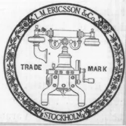 L.M.ERICSSON & CO. TRADE MARK STOCKHOLM – varumärkesbild för Telefonaktiebolaget LM Ericsson
