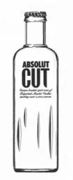 ABSOLUT CUT Unique Swedish spirit tonic of Imported Absolut Vodka sparkling water – varumärkesbild för The Absolut Company Aktiebolag