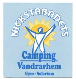 NICKSTABADETS Camping Vandrarhem Gym Solarium – varumärkesbild för Nicksta Camping Aktiebolag