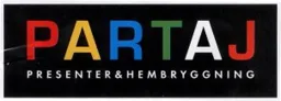 PARTAJ PRESENTER & HEMBRYGGNING – varumärkesbild för HISAB/PARTAJ Aktiebolag
