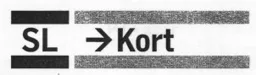 SL   Kort – varumärkesbild för Aktiebolaget Storstockholms Lokaltrafik