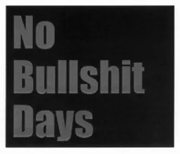 No Bullshit Days – varumärkesbild för Stockholmsmässan Aktiebolag