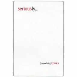 seriously...   [swedish] VODKA – varumärkesbild för Facile & Co AB (publ)